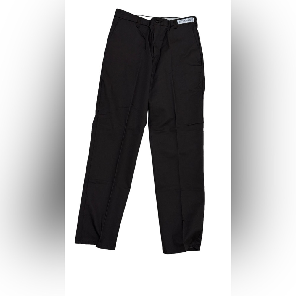 Men’s Black Dress Pants Size 34 Slim Fit Work Office Trousers